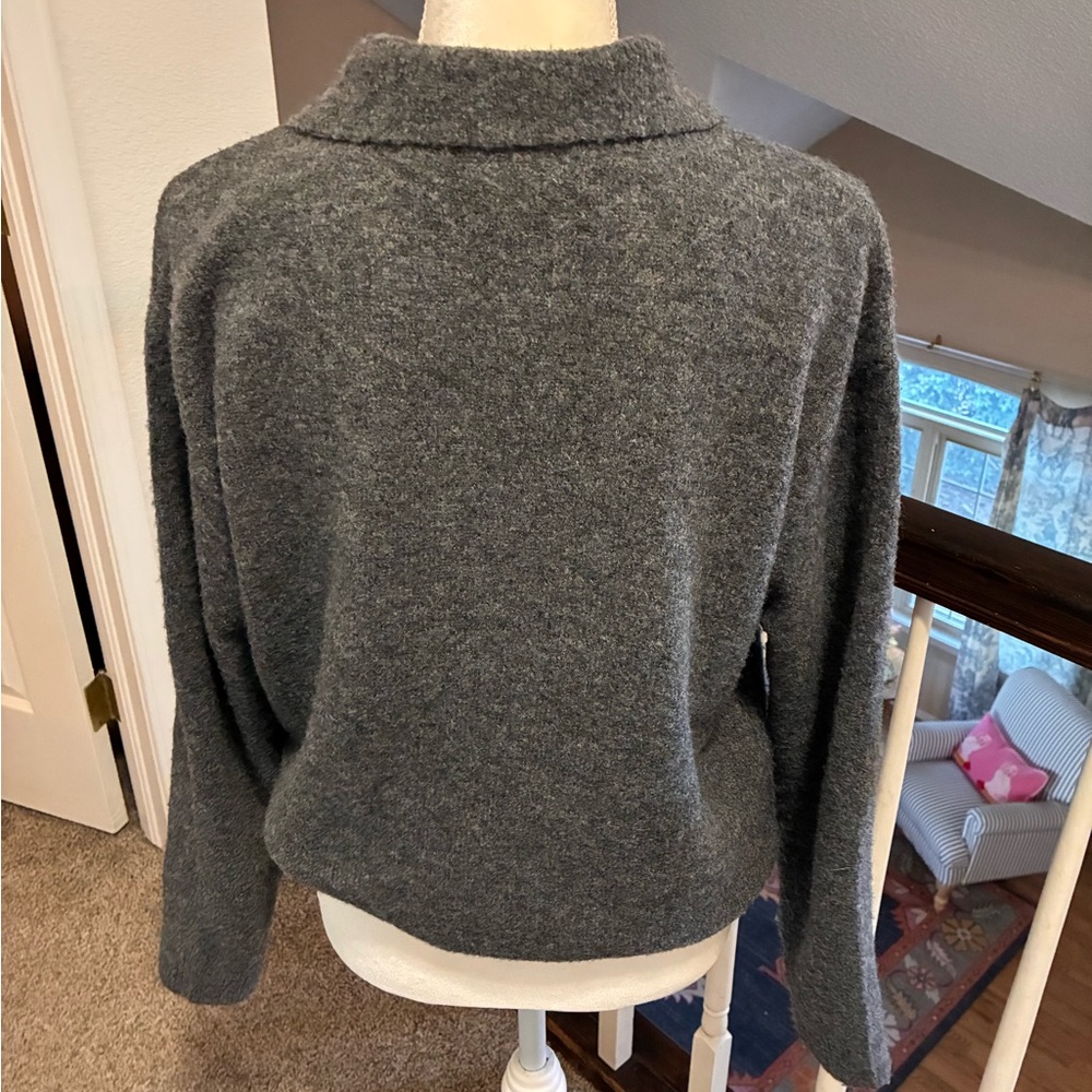 Universal Thread Cropped Polo Sweater - Picture 3 of 5